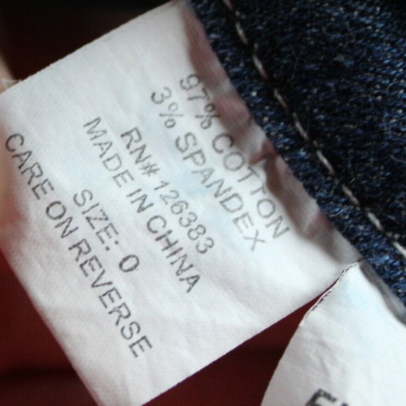Zenim Denim Jr/ Misses Capri Jean Size 0 - Picture 13 of 13